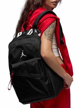 Mochila Jordan Air Patrol preta para homens e mulheres.