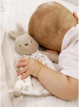 Peluche Mayoral com prendedor bege para bebê