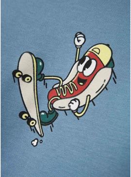 Moletom Name It Diego Reg azul para Menino