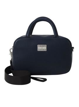 Bolsa Tommy Jeans American Cool azul marinho para mulher