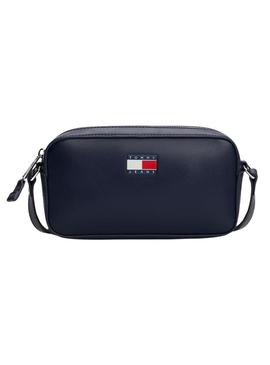 Bolsa Tommy Jeans Convertible Câmera azul para mulher.