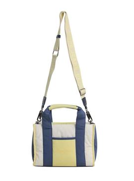 Bolsa Pepe Jeans Zadie azul e amarelo para mulher