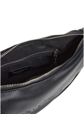 Bolsa Pepe Jeans Nadine preta para mulher