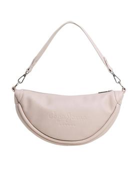 Bolsa Pepe Jeans Nadine branca para mulher
