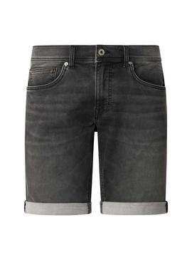 Bermudas Pepe Jeans Gymdigo cinza para homem.