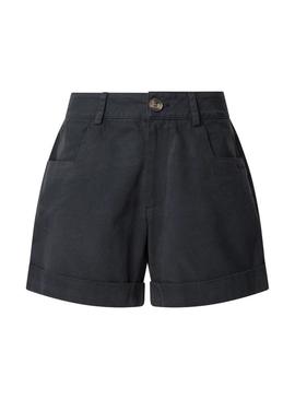 Bermudas Pepe Jeans Jo azul marinho para mulher.