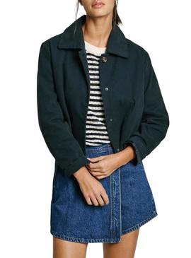 Caçadora Pepe Jeans Jo azul marinho para mulher.