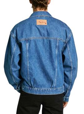 Jaqueta jeans reversível Pepe Jeans para homem.