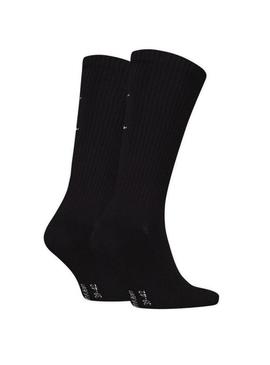 Pack de meias Calvin Klein Monogram preto para homem