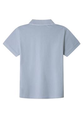 Polo Pepe Jeans Henry azul para criança