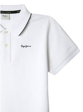 Camisa Pepe Jeans Henry branca para menino