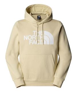 Blusa com capuz The North Face Easy Hoodie bege para homem