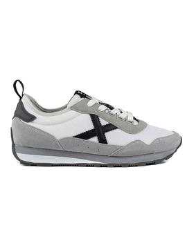 Sapatilhas Munich UM 79 cinza para homem.