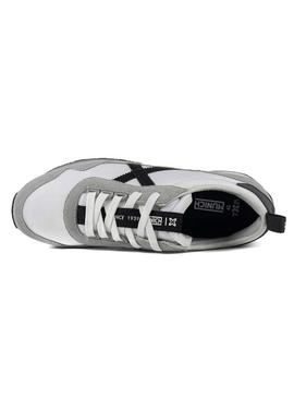 Sapatilhas Munich UM 79 cinza para homem.