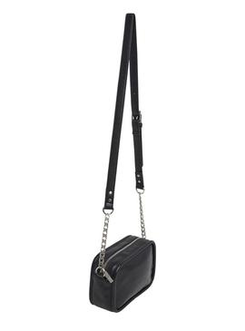 Bolsa Pepe Jeans Brianae com tachas preto para mulher.