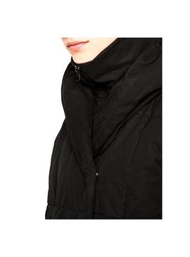 Casaco Pepe Jeans preto acolchoado para Mulher