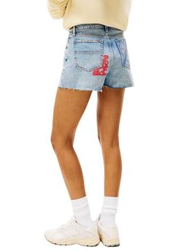 Shorts Tommy Jeans Hot Pant para mulher.