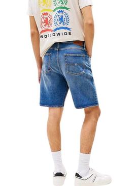 Bermudas Tommy Jeans Isaac azul para homem