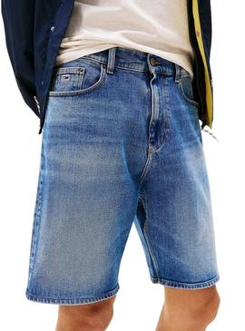 Bermudas Tommy Jeans Isaac azul para homem