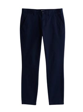 Calça chinesa Tommy Jeans Austin azul marinho para homem.