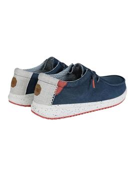 Sapatos Walkin Pitas Nias Azul Marinho para homem
