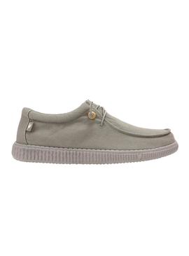 Sapatos Wallabi Walkin Pitas verde para homens.