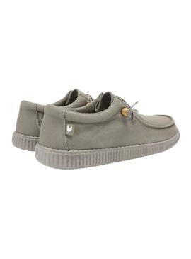Sapatos Wallabi Walkin Pitas verde para homens.