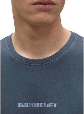 Camiseta Ecoalf Almera azul marinho para homem