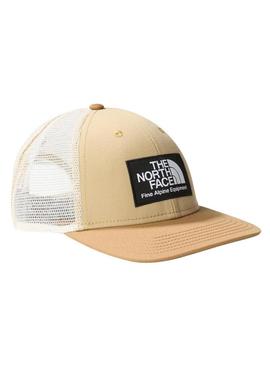 Boné The North Face Mudder Trucker bege para homem e mulher