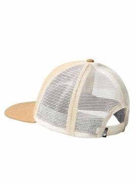 Boné The North Face Mudder Trucker bege para homem e mulher