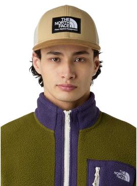 Boné The North Face Mudder Trucker bege para homem e mulher