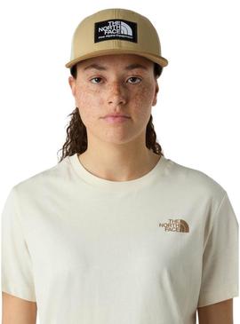 Boné The North Face Mudder Trucker bege para homem e mulher