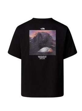 Camiseta The North Face Camping preta para homem.