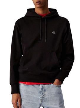 Moletom Calvin Klein Jeans Pintado preto para homem.