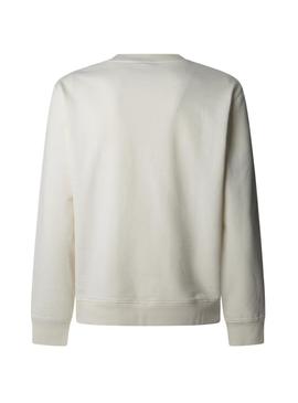 Moletom Pepe Jeans Dumas bege para homem