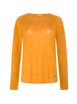 T-Shirt Pepe Jeans Mayday Golden Para Mulher