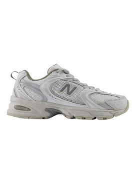 Tênis New Balance U530 NEC branco para mulher.