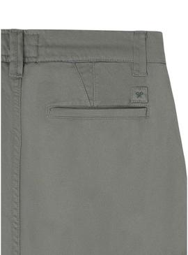 Calça cargo verde Silbon para homem