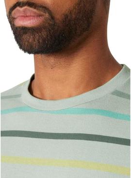 Camiseta Helly Hansen Newport verde para homem