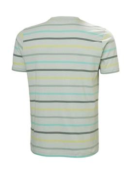 Camiseta Helly Hansen Newport verde para homem