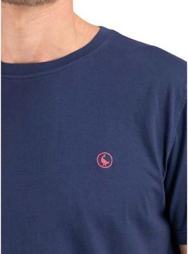 Camiseta El Ganso básica azul marino para homem