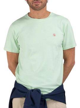 Camiseta básica verde El Ganso para homem.