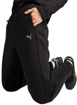 Calças Puma Evostripe preto para mulher.
