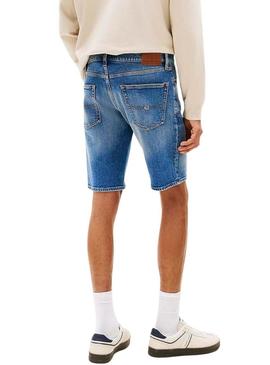 Bermudas Tommy Jeans Scanton em denim médio para homem