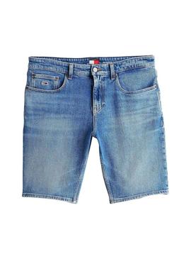 Bermudas Tommy Jeans Scanton em denim médio para homem