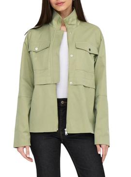 Jaqueta verde Only Lisa para mulher