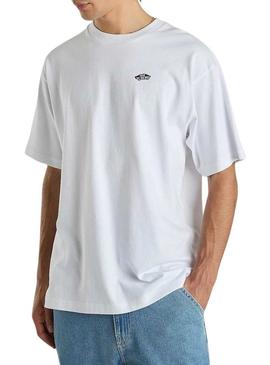 Camiseta Vans Style branca para homem.