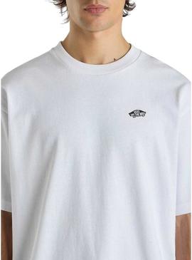 Camiseta Vans Style branca para homem.