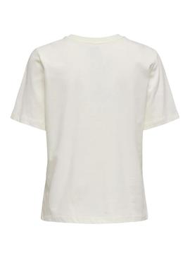 Camisa Only Rosa Paris para mulher.