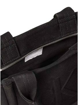 Bolsa Calvin Klein Jeans Mini Summer preta para mulher.